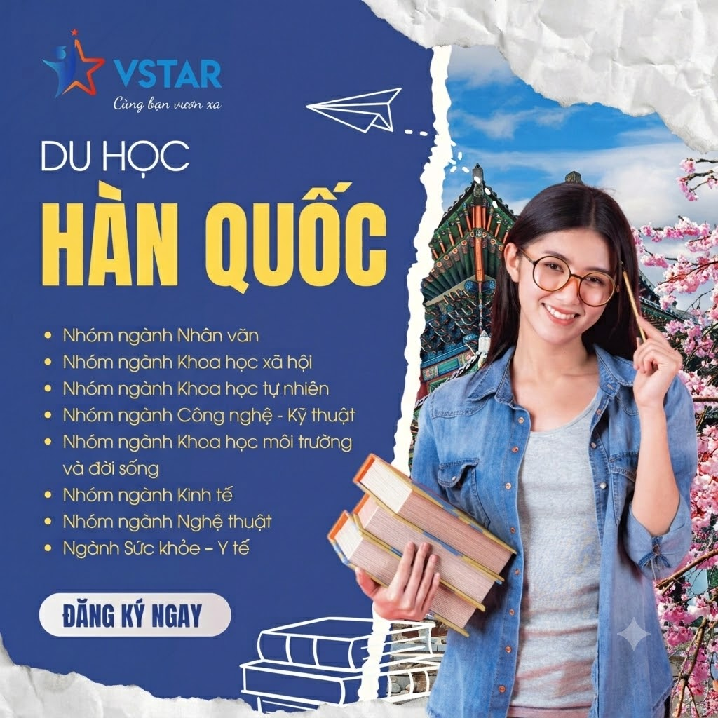Các nhóm ngành đào tạo khi đi du học Hàn Quốc