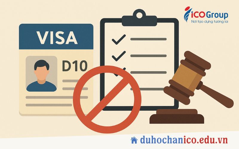 quy dinh khi su dung visa d10